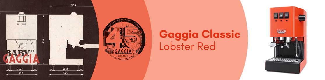 Caffè Italia esittelee uuden Gaggia Classic Lobster Redin